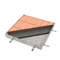 recessed access cover