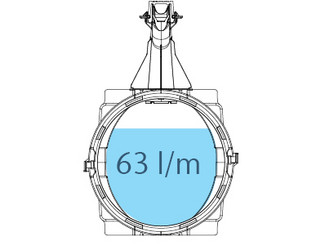 Nominal size ø 300 mm | Cross section 630 sq.cm